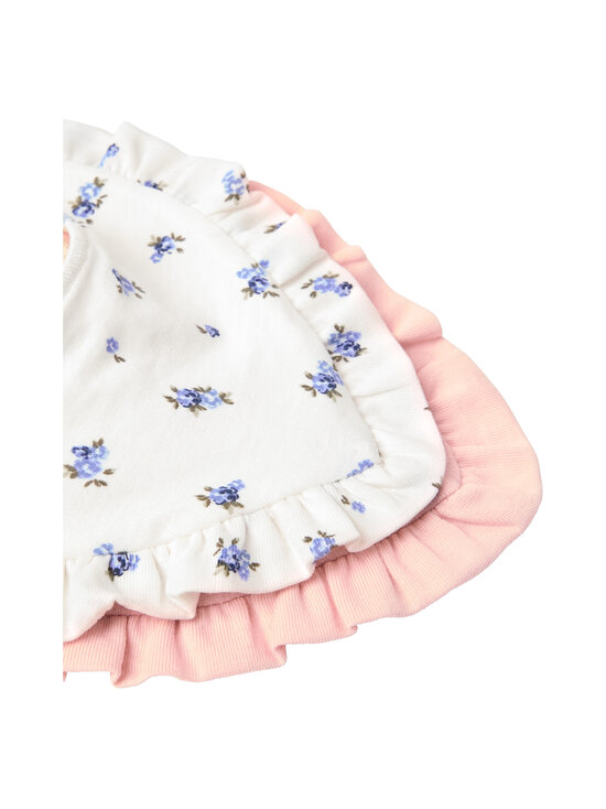 Lindex - Frillareunaiset ruokalaput 2-pack - 6907 LIGHT DUSTY PINK | Stockmann - photo 2