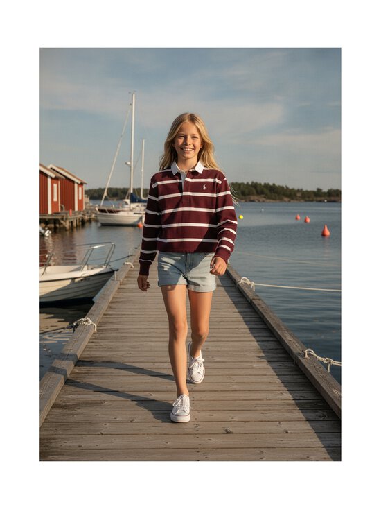 Polo Ralph Lauren - Särk Rugby - 001 RICH RUBY/ESTATE CREAM | Stockmann - photo 6