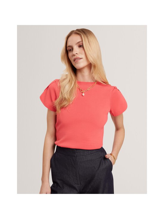 Ted Baker London - Roseny Tulip Sleeve -neulepusero - CORAL | Stockmann - photo 2