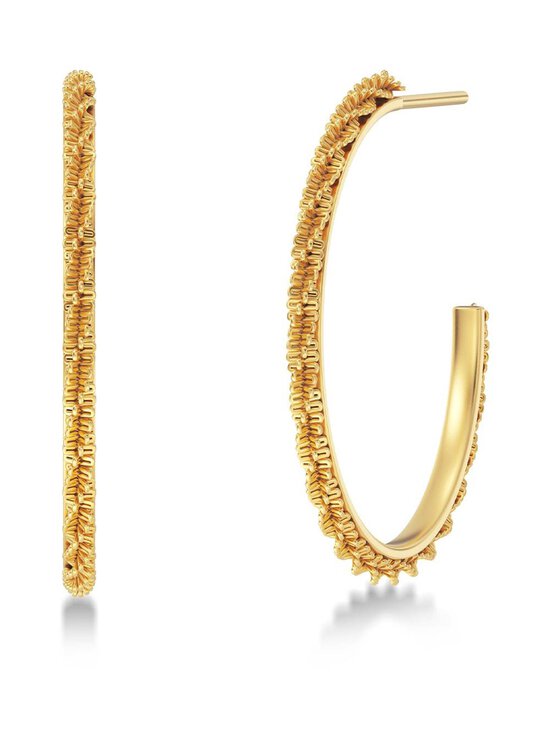 Tinsel Thin Creoles S Gold -korvakorut