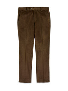 SAND Copenhagen - Velvetpüksid Craig Modern fit - 280 DARK BROWN | Stockmann