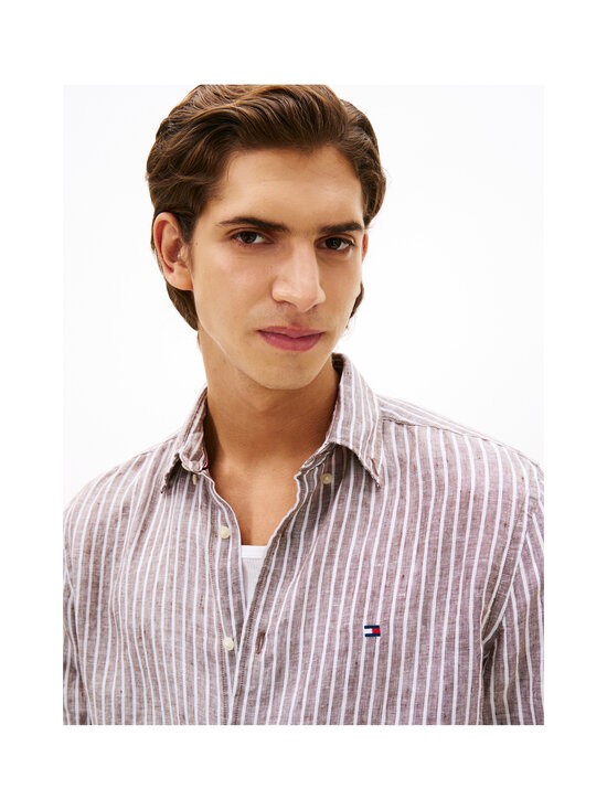 Tommy Hilfiger - Lina Bengal Stripe lina krekls - 0BJ LEGACY BROWN / STRIPE | Stockmann - photo 4