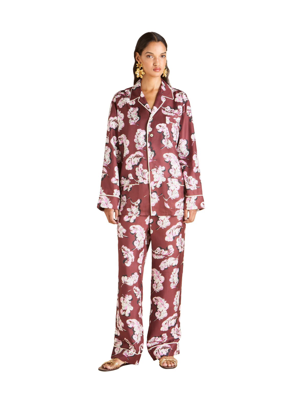 Yves Boudoir -silkkipyjama