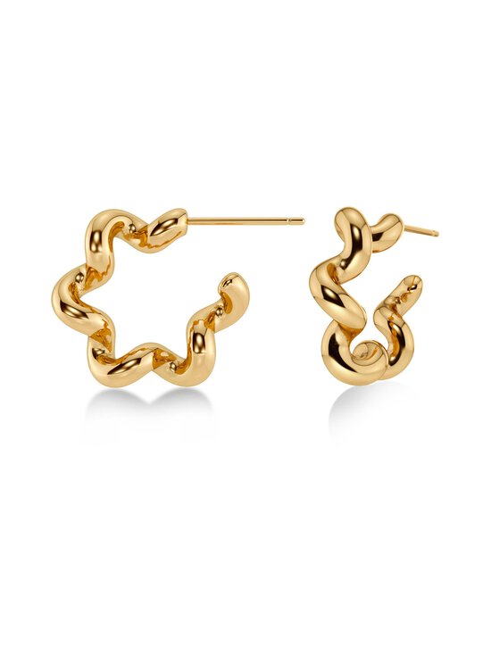 Edblad - Spiral- kullatut korvakorut - GOLD | Stockmann - photo 1