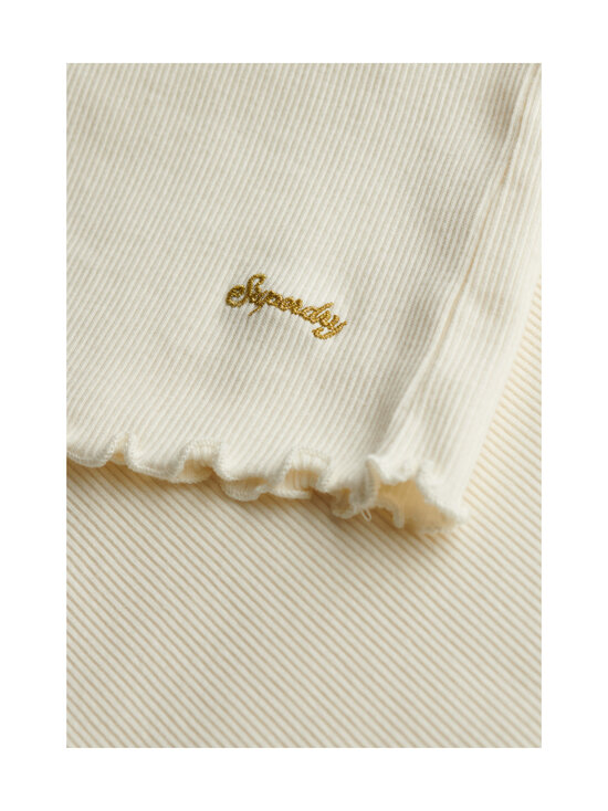 Superdry - Essential Square Neck t-paita - 71D OFF WHITE | Stockmann - photo 10