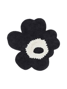 Marimekko - Unikko vannitoavaip 73 x 74 cm - 910 CHARCOAL, OFF-WHITE | Stockmann