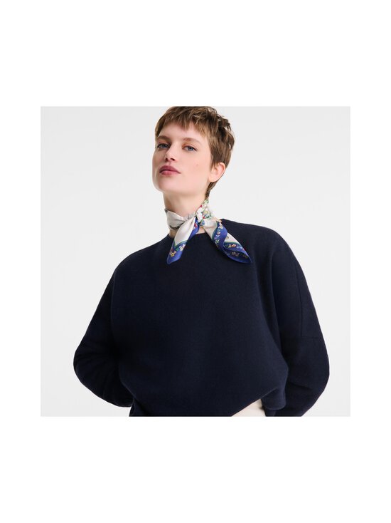 Longchamp - Soie zīda lakats 50 x 50 cm - 006 NAVY | Stockmann - photo 2