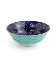 Mikasa - Indigo Chevron ramena bļoda 1 l - BLUE | Stockmann