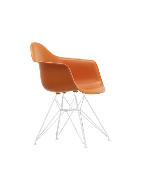 Vitra - Eames DAR RE -tuoli käsinojilla rusty orange/valkoinen - ORANGE | Stockmann - photo 1