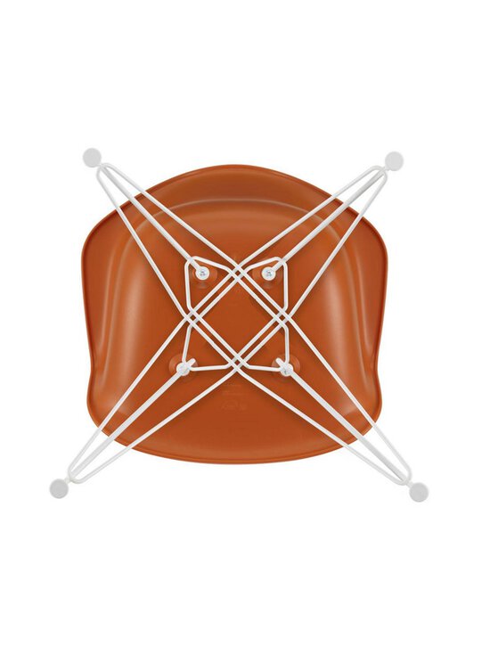 Vitra - Eames DAR RE -tuoli käsinojilla rusty orange/valkoinen - ORANGE | Stockmann - photo 4