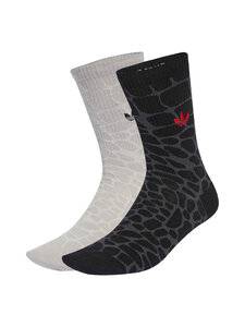 adidas Originals - Croco zeķes 2 pāri - KE0845 BLACK/GRETHR | Stockmann