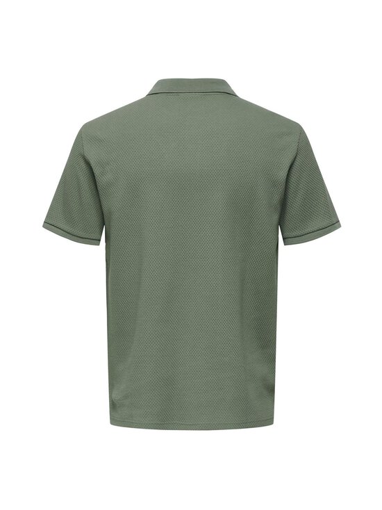 Only & Sons - OnsEmari Regular Fit -pikeepaita - AGAVE GREEN - photo 2 Only & Sons - OnsEmari Regular Fit -pikeepaita - AGAVE GREEN | Stockmann - photo 2