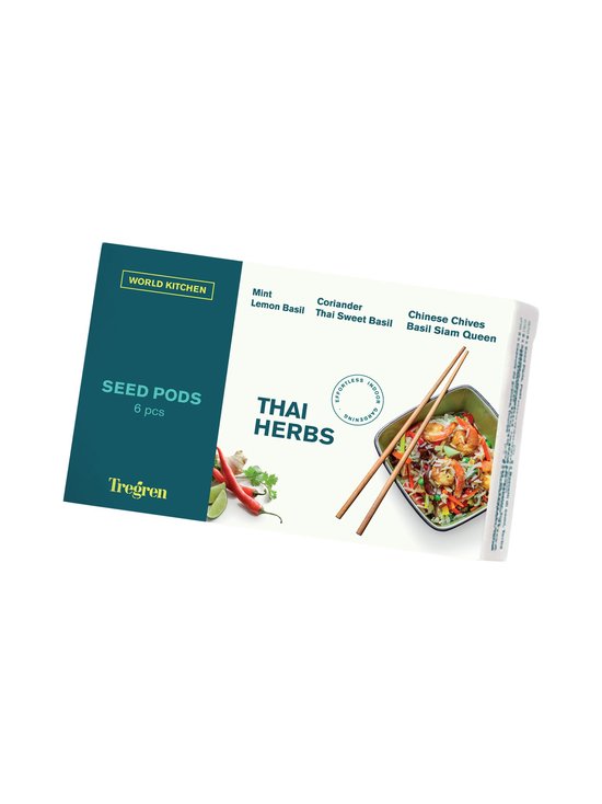 World Kitchen Thai maitsetaimede seemnekapsli komplekt
