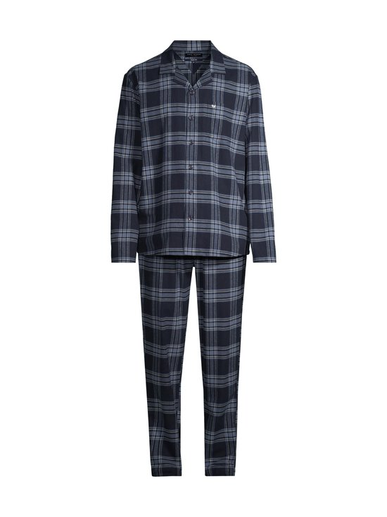 Cap Horn loungewear - Ness-flanellipyjama - NAVY CHECK | Stockmann - photo 1