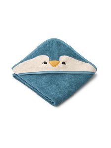 Liewood - Albert Penguin dvielis ar kapuci - 2563 OCEANVIEW MIX | Stockmann