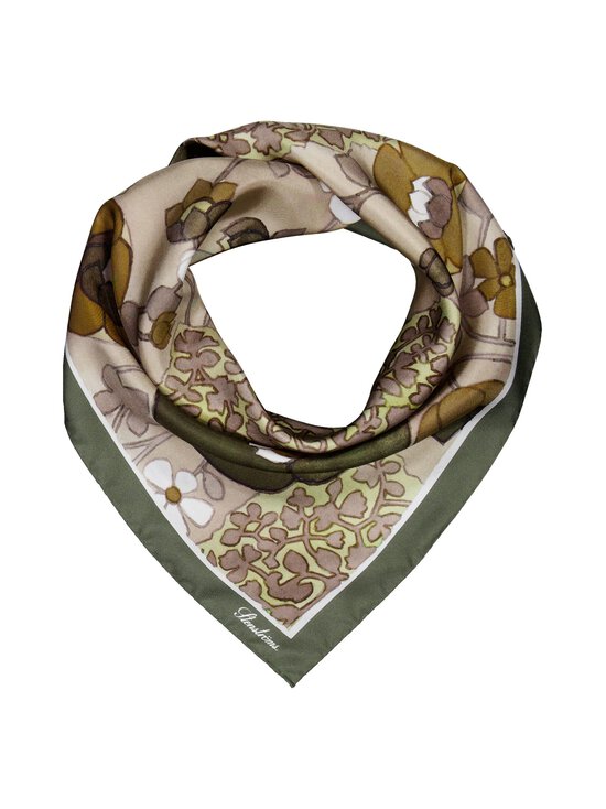 Stenströms - Silkkihuivi 70 x 70 cm - 461 GREEN PATTERN | Stockmann - photo 1