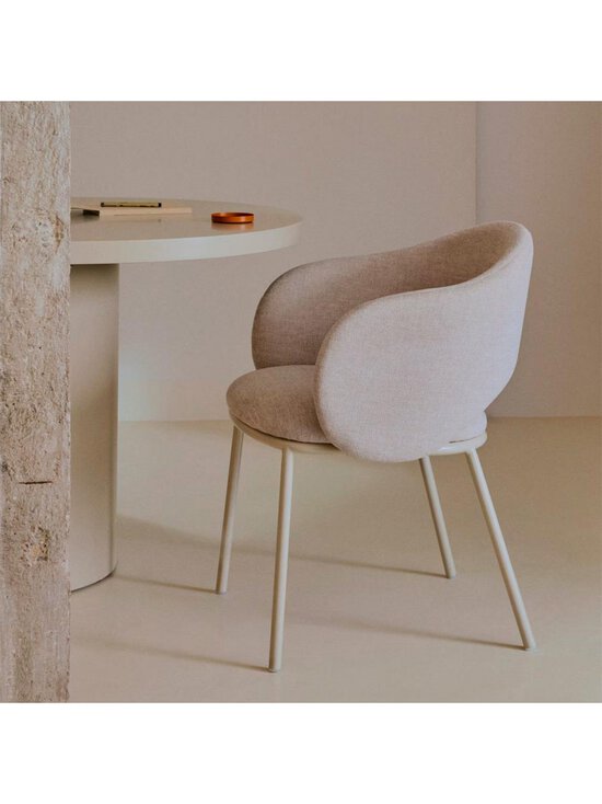 Kave Home - Maina-tuoli Belfast-kangas beige / beige - BEIGE | Stockmann - photo 5
