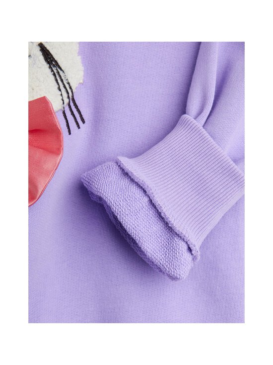 Mini Rodini - Cat With Bowtie -collegepaita - 45 LILAC | Stockmann - photo 4