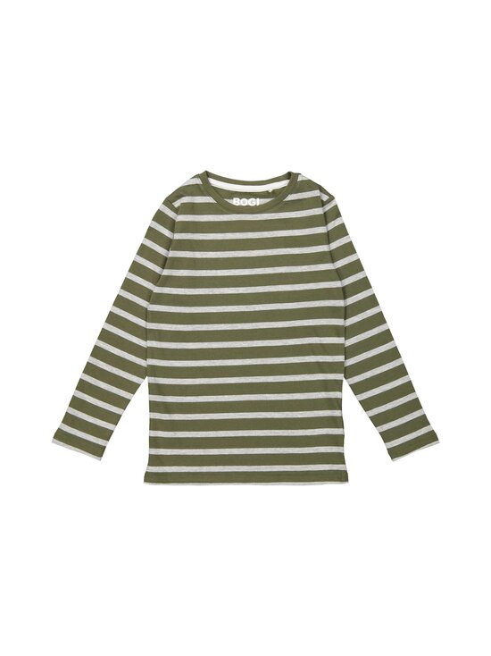 Bogi - BENNO-raitapaita - CAPULAT OLIVE WITH L.M. GREY STRIPE - photo 1 Bogi - BENNO-raitapaita - CAPULAT OLIVE WITH L.M. GREY STRIPE | Stockmann - photo 1