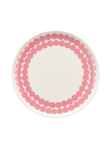 Marimekko - Siirtolapuutarha-lautanen - WHITE, WILD ROSE | Stockmann