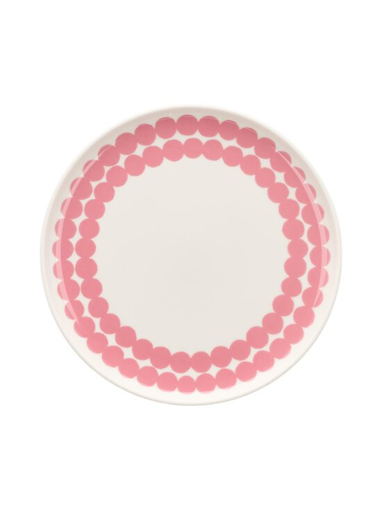 Marimekko - Siirtolapuutarha-lautanen - WHITE, WILD ROSE | Stockmann - photo 1