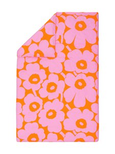 Marimekko - Unikko-pussilakana 150 x 210 cm - 230 ORANGE, PINK | Stockmann