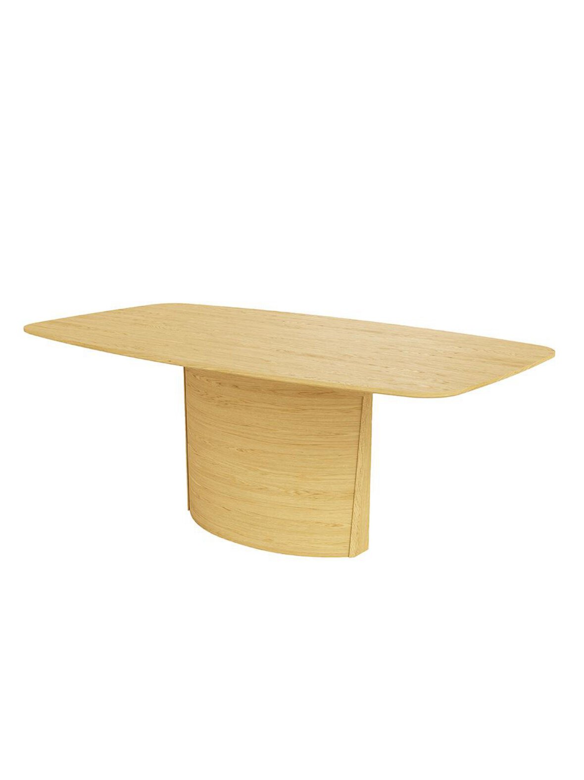 #117- jatkettava ruokapöytä lakattu tammiviilu 102 x 192 / 252 cm