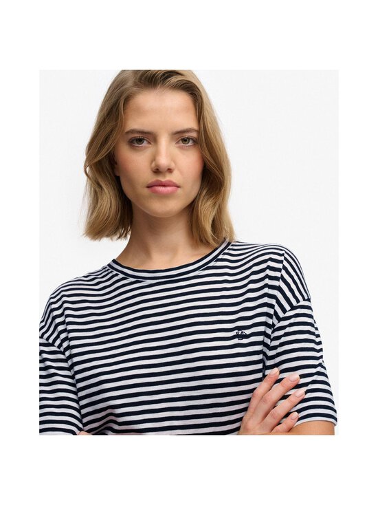 Superdry - Studios Crew t-paita - CI3 OPTIC/BLACK STRIPE | Stockmann - photo 4