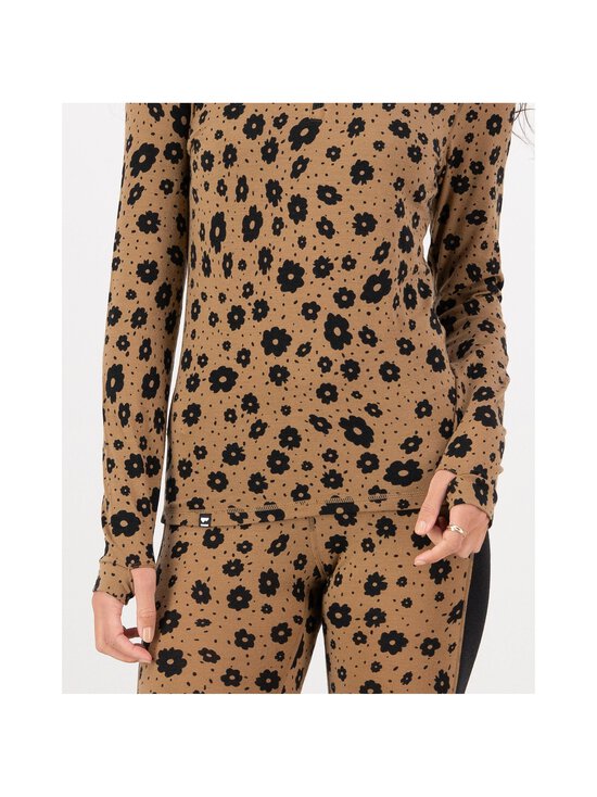 Mons Royale - W Cascade Merino 1/4 Zip -paita - 925 AORAKI LILY TOFFEE | Stockmann - photo 5