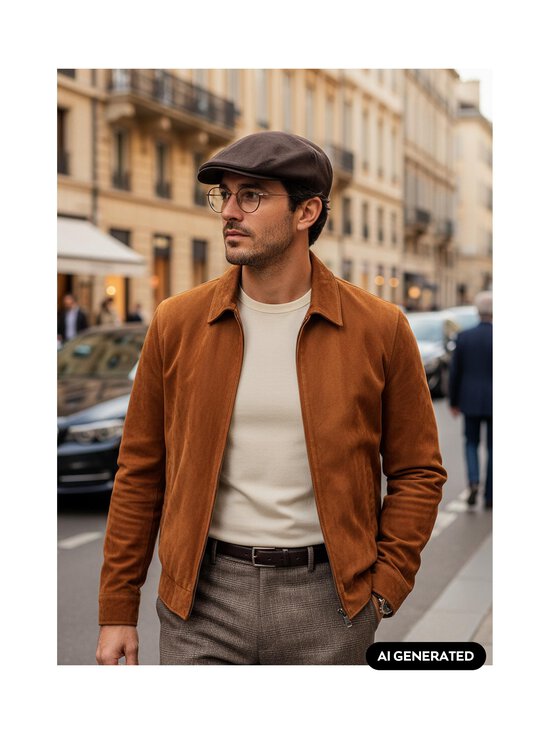CONSTRUE - Nahkmüts Elmond - BROWN | Stockmann - photo 4
