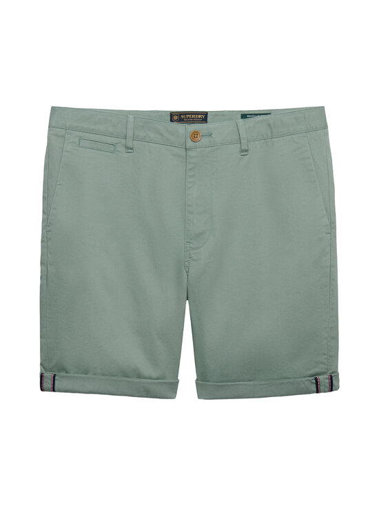 Superdry - Premium Regular Chino -shortsit - M01 SAGE GREEN | Stockmann - photo 1