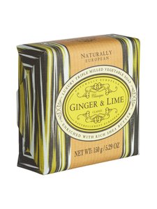 Naturally European - Ginger & Lime -palasaippua 150 g Naturally European - Ginger & Lime -palasaippua 150 g | Stockmann