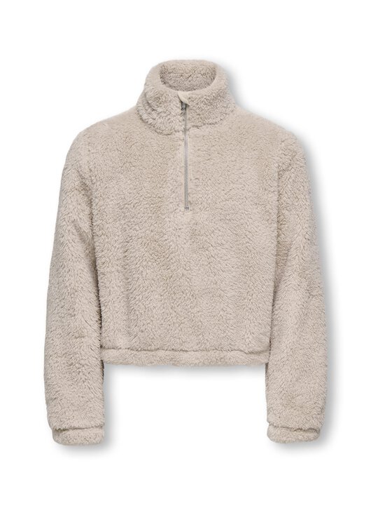 KIDS ONLY - Kogcasi Fluf Half Zip Short džemperis - PUMICE STONE | Stockmann - photo 1