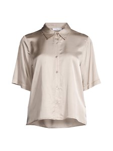 ESSENTIALS by Stockmann - Audrey-satiinipaitapusero - BEIGE | Stockmann