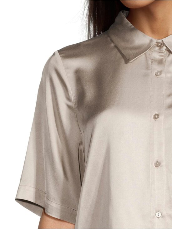 ESSENTIALS by Stockmann - Audrey-satiinipaitapusero - BEIGE | Stockmann - photo 4