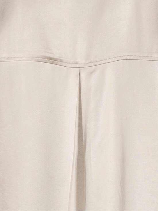 ESSENTIALS by Stockmann - Audrey-satiinipaitapusero - BEIGE | Stockmann - photo 5