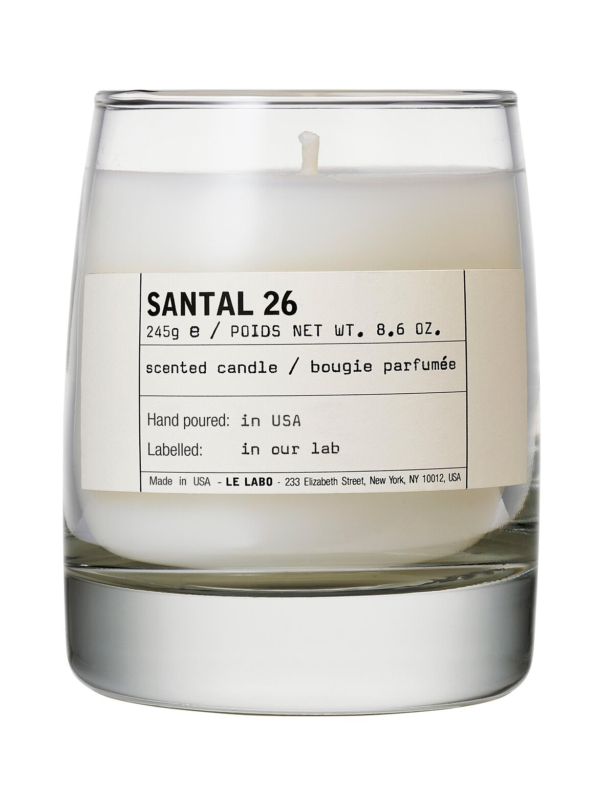 Santal 26  Classic Candle -tuoksukynttilä