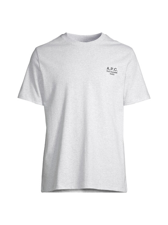 A.P.C - Jersey Standard Rue Madame t-paita - TPN HEATHERED GREY/BLACK | Stockmann - photo 1