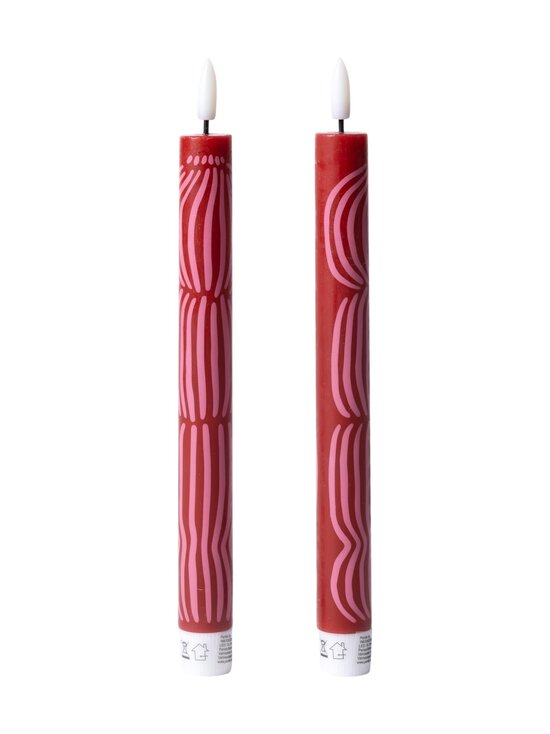 Pentik - Vilja Red - LED-kruunukynttilä 2 kpl - RED | Stockmann - photo 1
