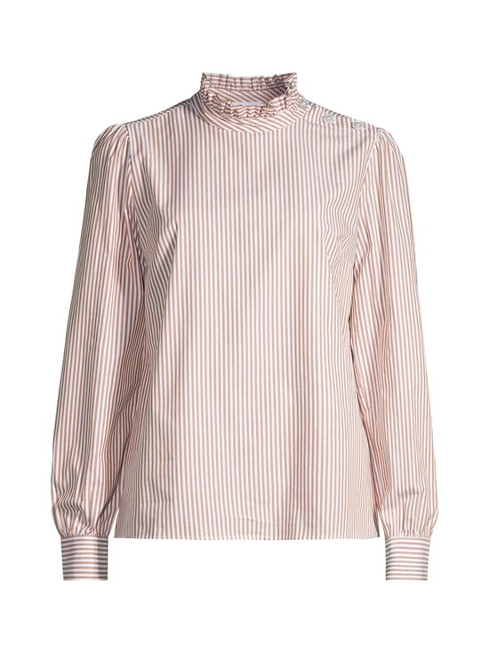 rich & royal - Ruffle Striped -paitapusero - 275 CINNAMON | Stockmann - photo 1