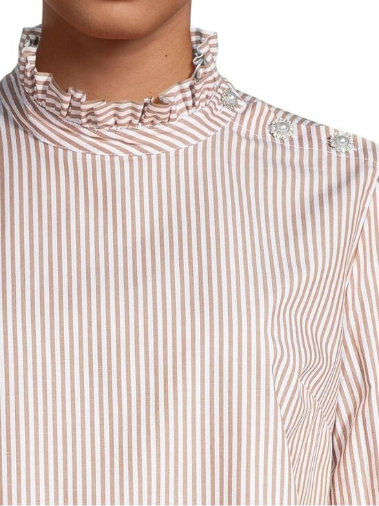 rich & royal - Ruffle Striped -paitapusero - 275 CINNAMON | Stockmann - photo 4