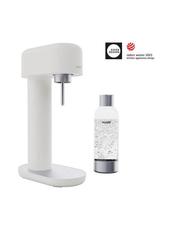 Mysoda - Ruby 2 -hiilihapotuslaite 14 x 24 x 41 cm - WHITE SILVER - photo 2 Mysoda - Ruby 2 -hiilihapotuslaite 14 x 24 x 41 cm - WHITE SILVER | Stockmann - photo 2