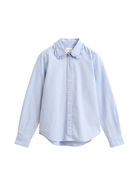 GANT - Regular Classic Frill -kauluspaita - 454 MISTY LAVENDER | Stockmann - photo 1