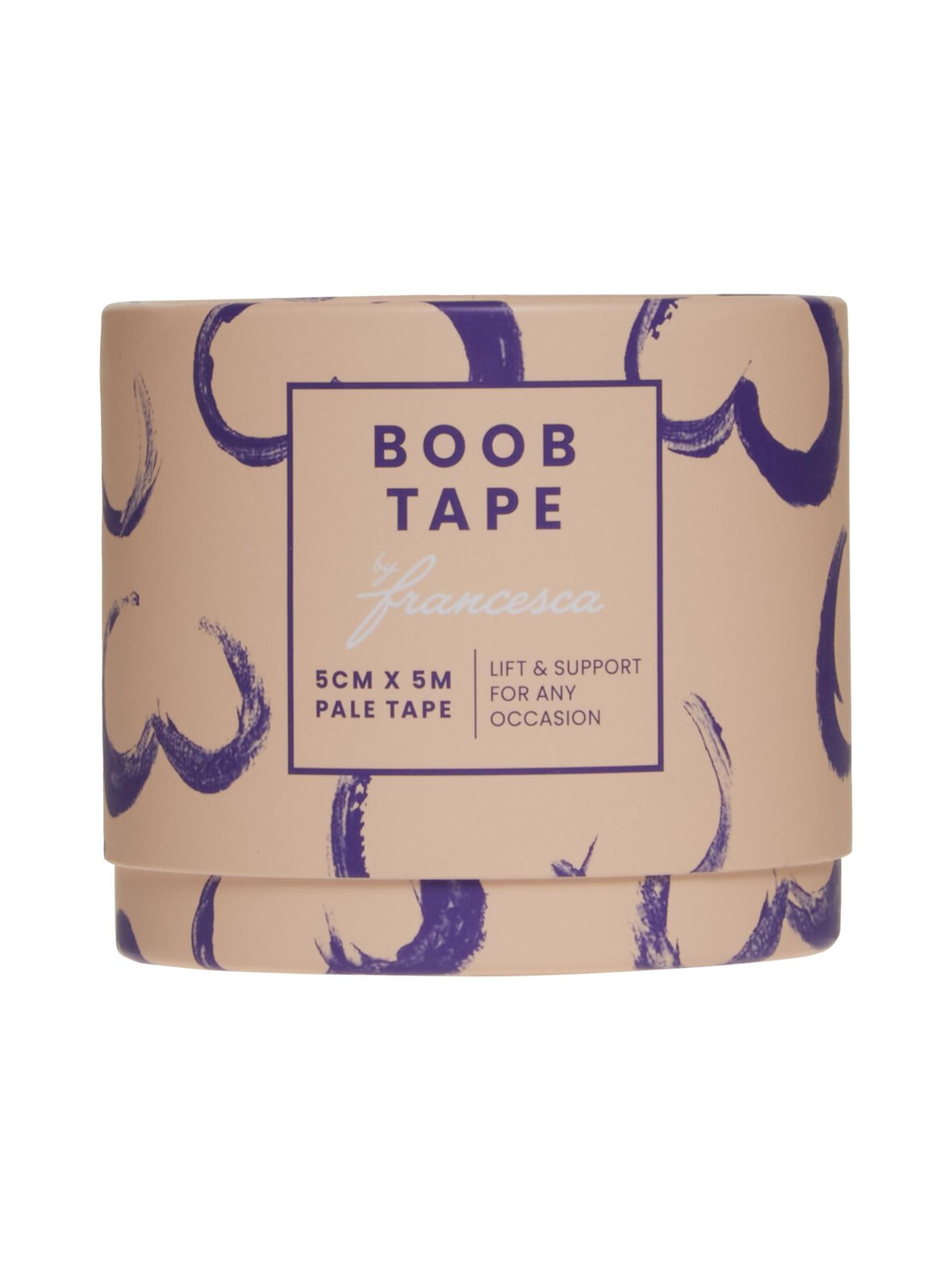 Boob tape Pale-rintateippi