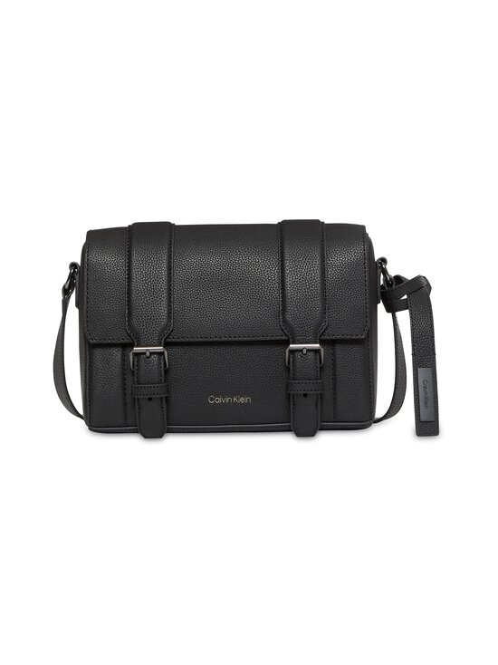 Calvin Klein Bags & Accessories - Small Flap Messenger -nahkalaukku - UB1 BLACK | Stockmann - photo 1