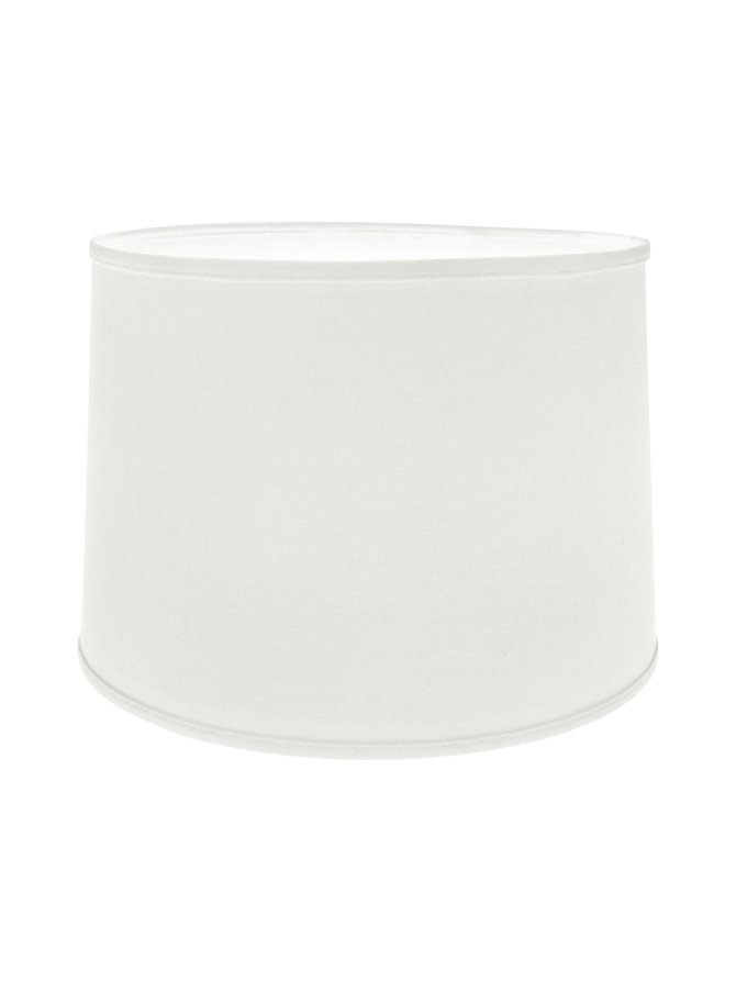 White lampshade 29 x 20 cm