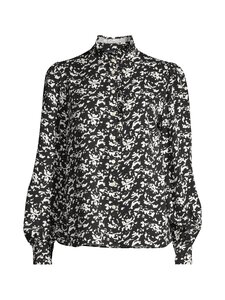 Lexington - Printed Frill -paitapusero - 784 BLACK/WHITE PRINT Lexington - Printed Frill -paitapusero - 784 BLACK/WHITE PRINT | Stockmann