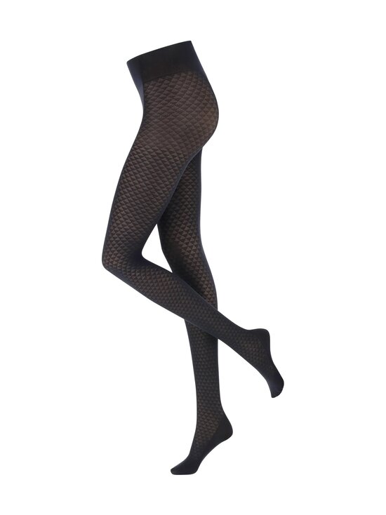 ecO Black Geometric 40 den -sukkahousut
