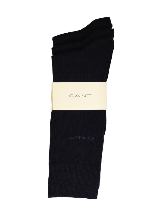 GANT - Soft kokvilnas zeķes, 3 pāri - 410 MARINE | Stockmann - photo 2