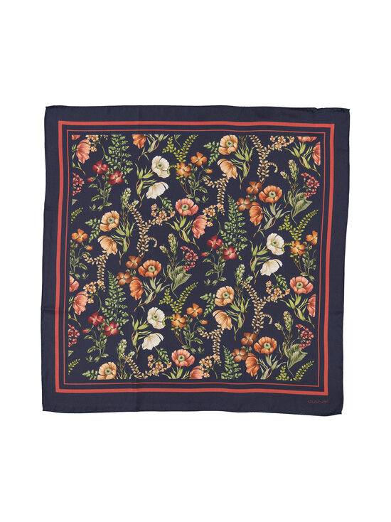 GANT - Floral Print -silkkihuivi - 433 EVENING BLUE | Stockmann - photo 2